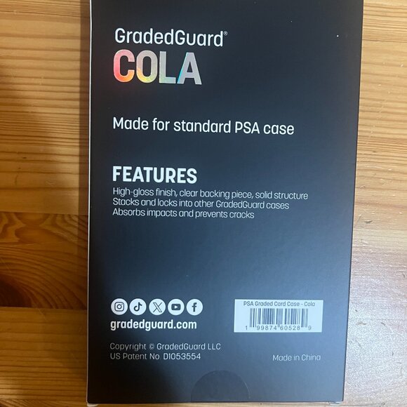 GradedGuard PSA Cola Brand New In Hand Ship Ready Graded Case Guard Protector - Picture 2 of 2